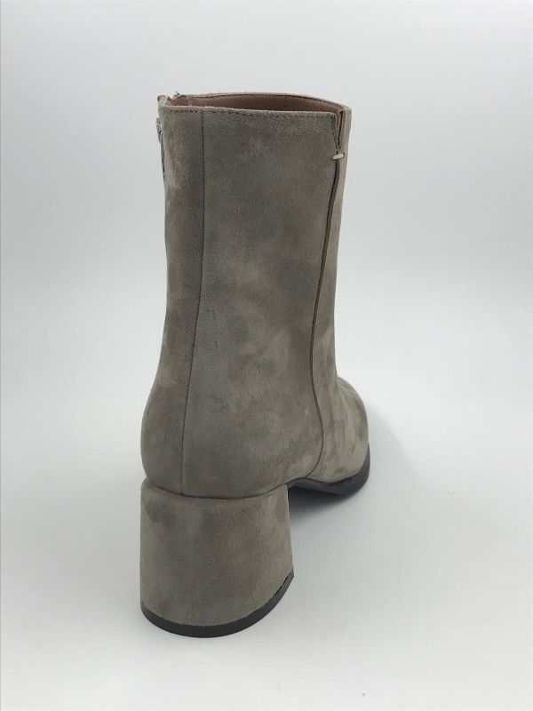 Evaluna dam Klaars suède taupe (4933 eliana taupe) - Stiletto Schoenen (Oudenaarde)