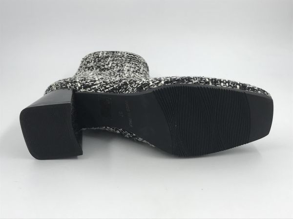 Evaluna dam Klaars tweet zw/wit (6572 amacia nero/bianco) - Stiletto Schoenen (Oudenaarde)