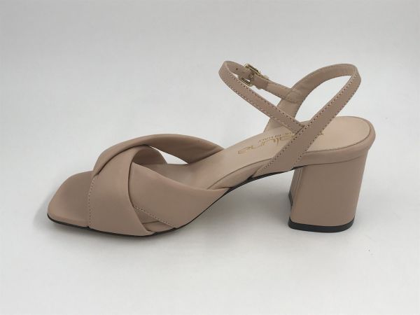 Evaluna dam sand led nude (5441 glamour nappa cipria) - Stiletto Schoenen (Oudenaarde)