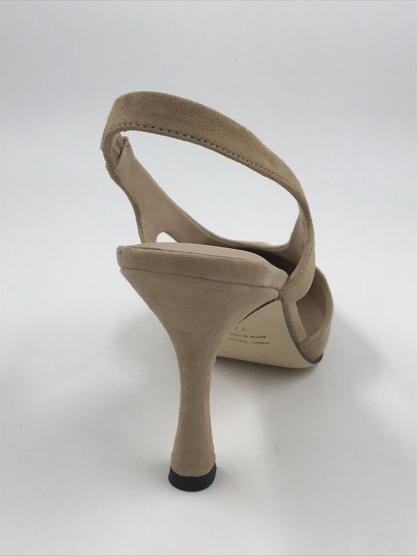 Evaluna dam sand suède beige (1848lidid 26 camoscio fudge B6166) - Stiletto Schoenen (Oudenaarde)