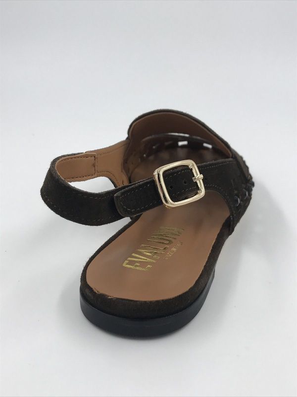 Evaluna dam sand suéde bruin (3230 mortind 26 camoscio testa di moro) - Stiletto Schoenen (Oudenaarde)