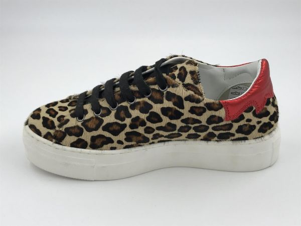 Fiam dam sneaker led leopard (1402/11 cavallino maculato) - Stiletto Schoenen (Oudenaarde)