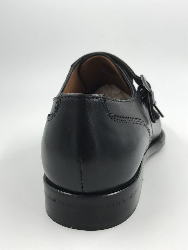 Flecs her gespschoen led zwart (B317-27 bufalo nero) - Stiletto Schoenen (Oudenaarde)