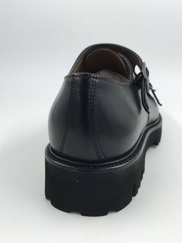 Flecs her gespschoen led zwart (B517-9 bufalo nero) - Stiletto Schoenen (Oudenaarde)