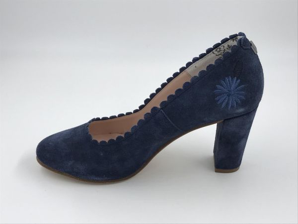 Floris dam dec dain blauw (85238/00) - Stiletto Schoenen (Oudenaarde)