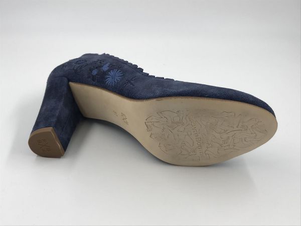 Floris dam dec dain blauw (85238/00) - Stiletto Schoenen (Oudenaarde)