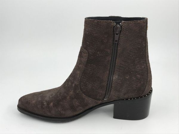 Floris dam Klaars suède bruin (SFW-50065-21-04 evi 05.15 darkbrown G) - Stiletto Schoenen (Oudenaarde)