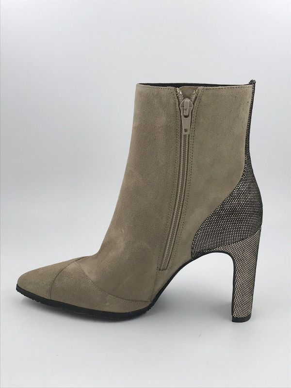 Floris dam Klaars suède taupe (SFW-50097-34-01 maysi 01.01taupe G) - Stiletto Schoenen (Oudenaarde)