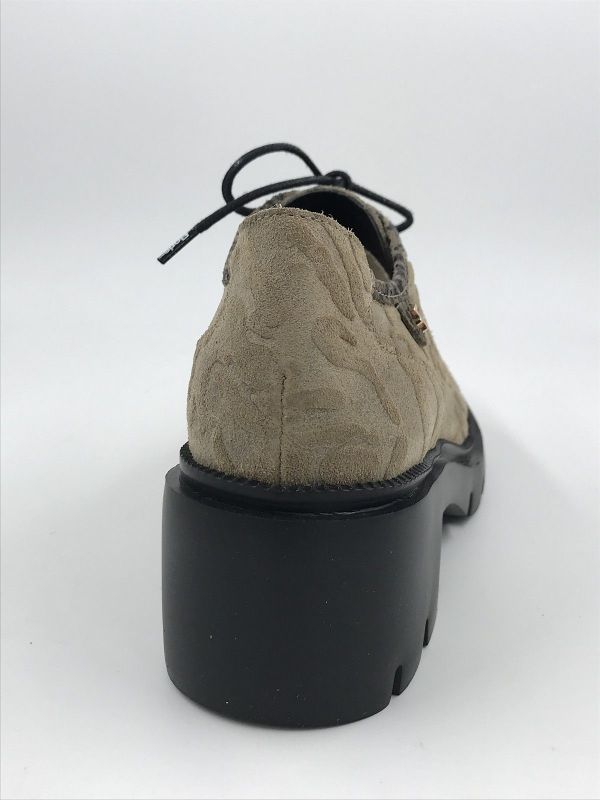 Floris dam mol suède pony taupe (SFW-30030-34-01 maddi 03.00 taupe G) - Stiletto Schoenen (Oudenaarde)