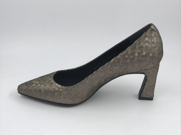 Floris dam pump led metallic gold (SFW-20048-91-02 giuli 01.15 gold G) - Stiletto Schoenen (Oudenaarde)