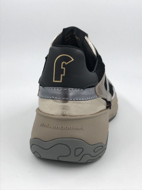 Floris dam run led/suède brons-zwart (SFW-10141-92-01 holli 02.04 bronz G) - Stiletto Schoenen (Oudenaarde)