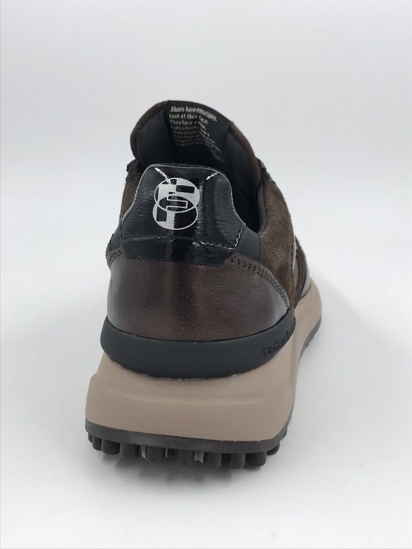 Floris dam run led/suède bruin (SFW-10170-21-01 noppi 52.06 darkbrown G) - Stiletto Schoenen (Oudenaarde)