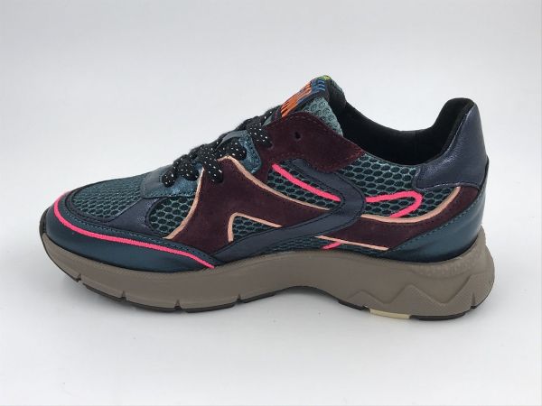 Floris dam run led/suède groen (SFW-10174-50-01 daysi 09.03 green G) - Stiletto Schoenen (Oudenaarde)