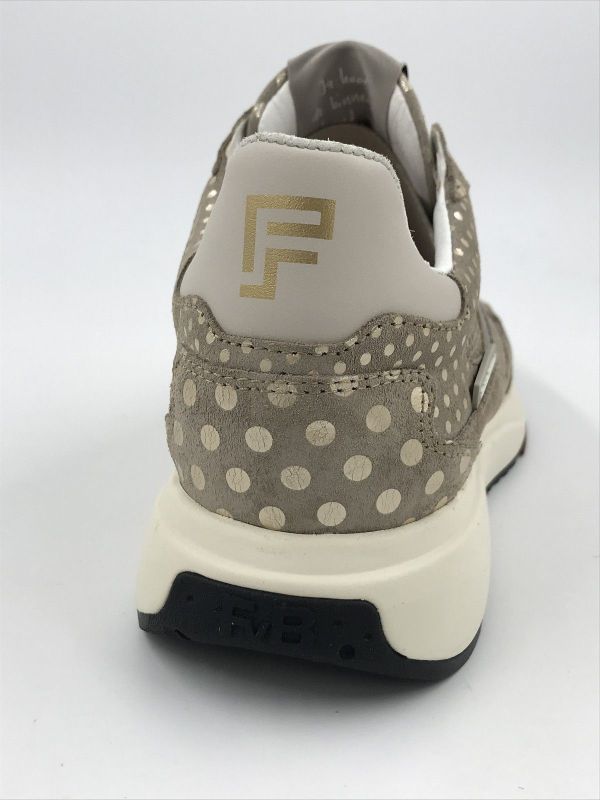 Floris dam runner led/nub goud (SFW-10162-34-01/suvi 05.00 taupe G) - Stiletto Schoenen (Oudenaarde)