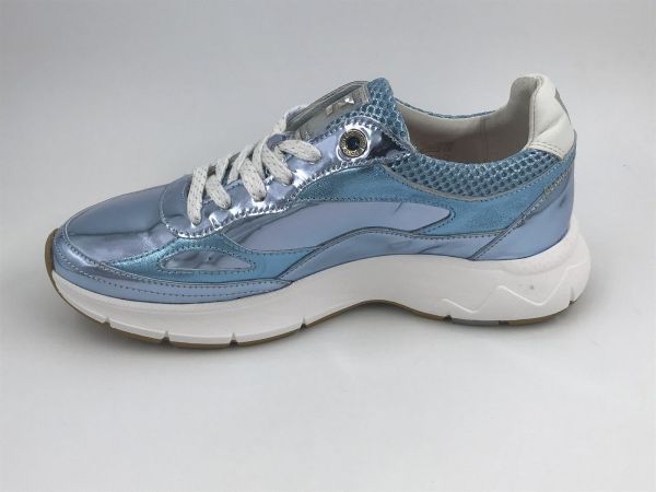 Floris dam runner led/nub light blue (SFW-10101-42-01/daysi 01.03 G) - Stiletto Schoenen (Oudenaarde)