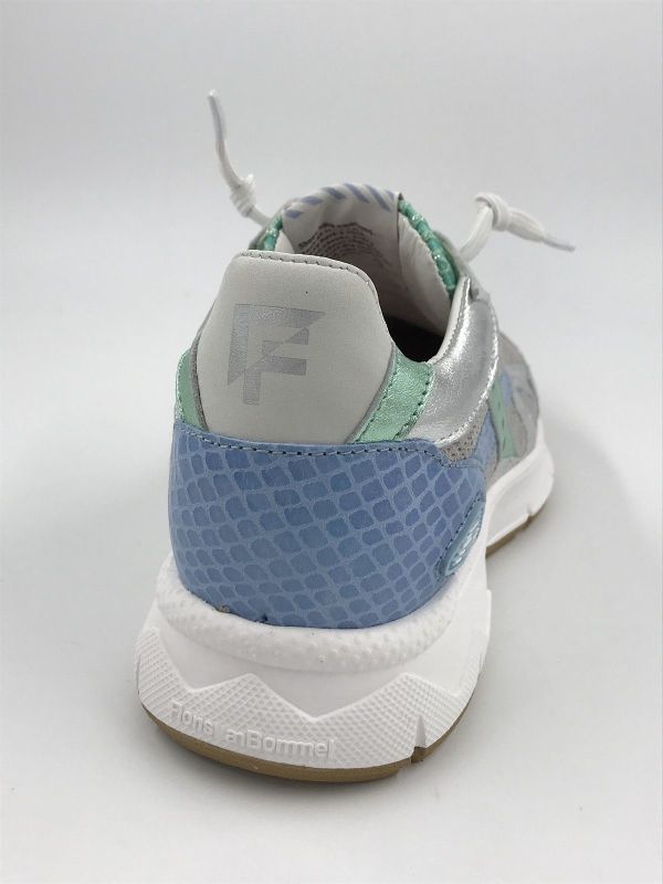 Floris dam runner led/nub zilver (SFW-10152-90-01/daysi 05.04 silver G) - Stiletto Schoenen (Oudenaarde)