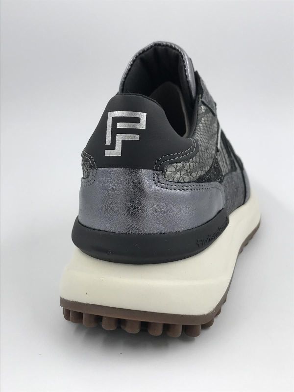 Floris dam runner metled silver (SFW-10094-90-01 noppi 34.00 silver G) - Stiletto Schoenen (Oudenaarde)