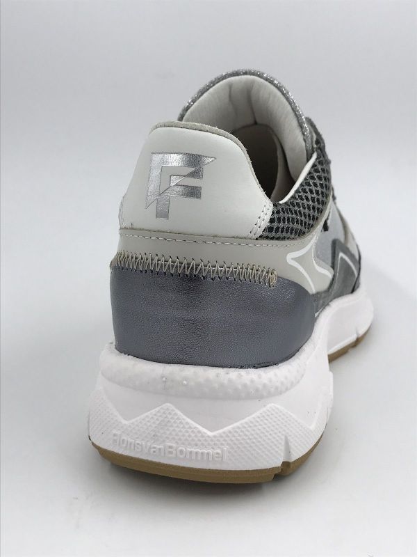 Floris dam runner metled zilver (SFW-10101-90-02 daysi 01.11 zsilver G) - Stiletto Schoenen (Oudenaarde)