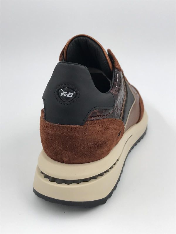 Floris dam runner suède cognac (SFW-10130-23-01 sumi 09.01 cognac G) - Stiletto Schoenen (Oudenaarde)