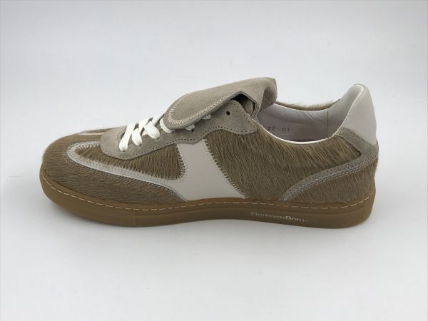 Floris dam sneaker led licht brown (SFW-10166-22-01/minni 07.00 lightbrown G) - Stiletto Schoenen (Oudenaarde)