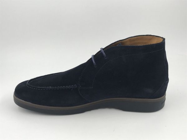 Floris her bot suède blauw (SFM-50182-40-01 de oister 05.04 blue H) - Stiletto Schoenen (Oudenaarde)