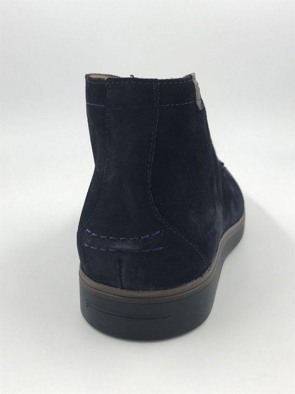Floris her bot suède blauw (SFM-50182-40-01 de oister 05.04 blue H) - Stiletto Schoenen (Oudenaarde)