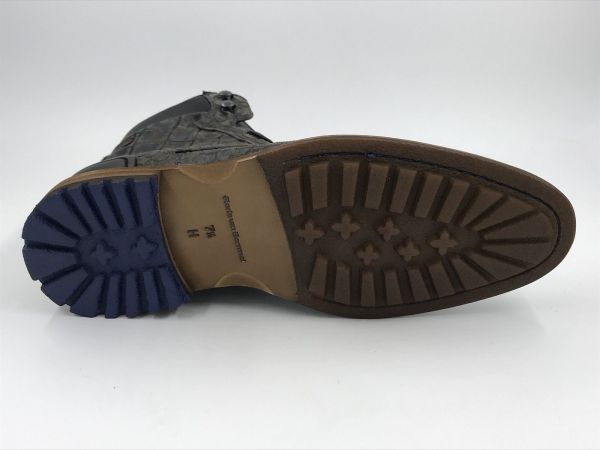 Floris her bot suède bruin (SFM-80022-21-03 crepi 05.21 dark brown H) - Stiletto Schoenen (Oudenaarde)