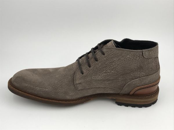 Floris her bott suède taupe (SFM-50141-34-02 crepi11.25 taupe casual ) - Stiletto Schoenen (Oudenaarde)