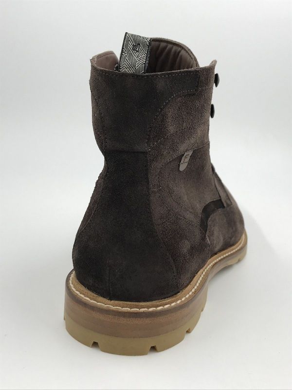 Floris her bottine suède bruin (SFM-80036-21-01 de braver 02.01 darkbrown H) - Stiletto Schoenen (Oudenaarde)