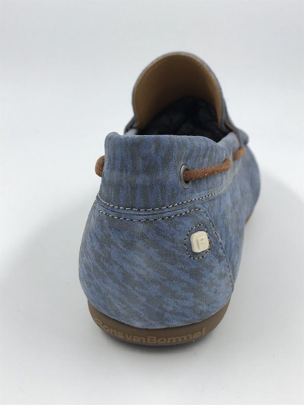 Floris her moc suède blauw (SFM-40026-42-02 de drijver02.12 lightblue H) - Stiletto Schoenen (Oudenaarde)