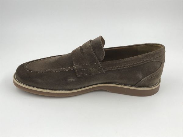 Floris her moc suède taupe (SFM-40024-34-01 de stitser01.04 taupe H) - Stiletto Schoenen (Oudenaarde)