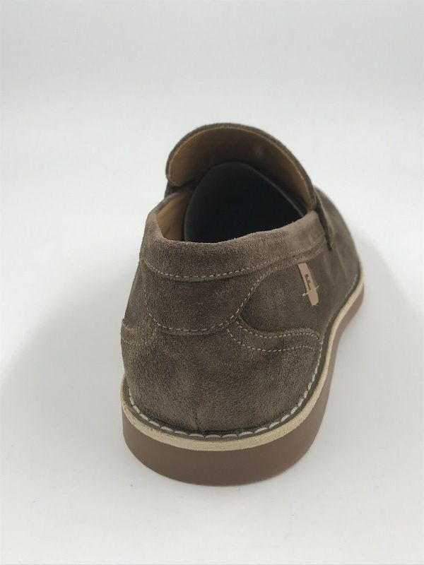 Floris her moc suède taupe (SFM-40024-34-01 de stitser01.04 taupe H) - Stiletto Schoenen (Oudenaarde)