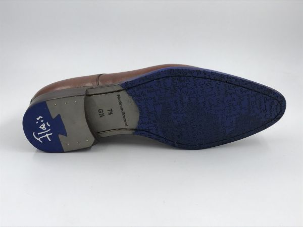 Floris her mol led cognac (SFM-30350-24-01 de stapper 72.00 darkCognac G1/2) - Stiletto Schoenen (Oudenaarde)