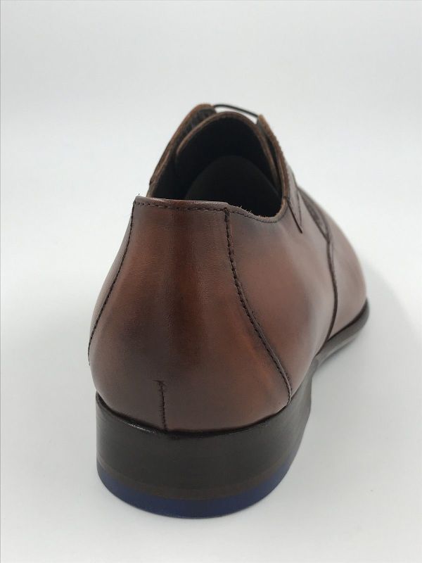 Floris her mol led cognac (SFM-30356-24-01 de stijler43.00 darkcognac H) - Stiletto Schoenen (Oudenaarde)