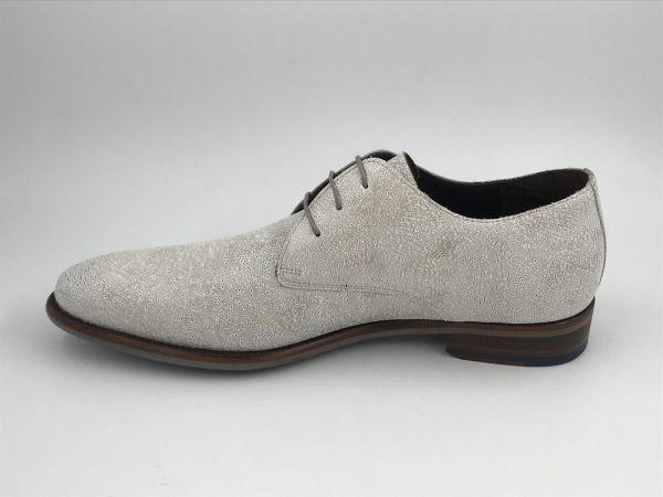 Floris her mol leder dark white (SFM-30336-61-01 de stapper58.02 darkWhit) - Stiletto Schoenen (Oudenaarde)