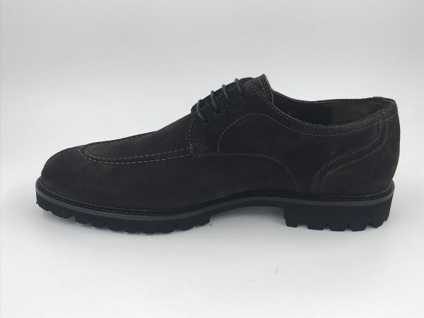 Floris her mol suède bruin (SFM-30341-21-01 de floter 03.00 darkbrown H) - Stiletto Schoenen (Oudenaarde)