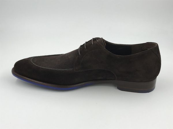 Floris her mol suède bruin (SFM-30342-21-01 de stapper 70.01 dark brown G1/2) - Stiletto Schoenen (Oudenaarde)