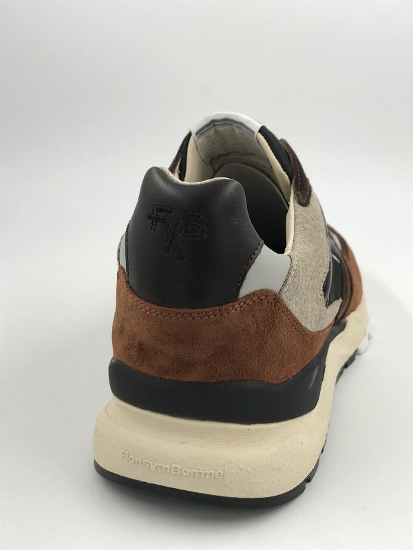 Floris her run suède cognac/bruin (SFM-10154-86-02 de treener 01.20 orange G1/2) - Stiletto Schoenen (Oudenaarde)