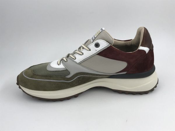 Floris her run suède kaki (SFM-10139-50-04 noppi 29.53 green G1/2) - Stiletto Schoenen (Oudenaarde)