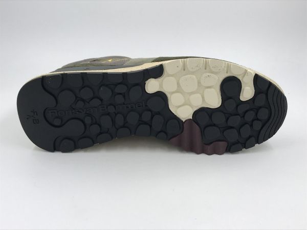 Floris her run suède kaki (SFM-10243-51-01 de treener 06.11 dark Green G1/2) - Stiletto Schoenen (Oudenaarde)