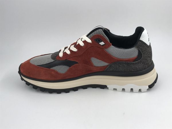 Floris her run suède oranje (SFM-10238-86-01 de gripper 01.04 orange G1/2) - Stiletto Schoenen (Oudenaarde)