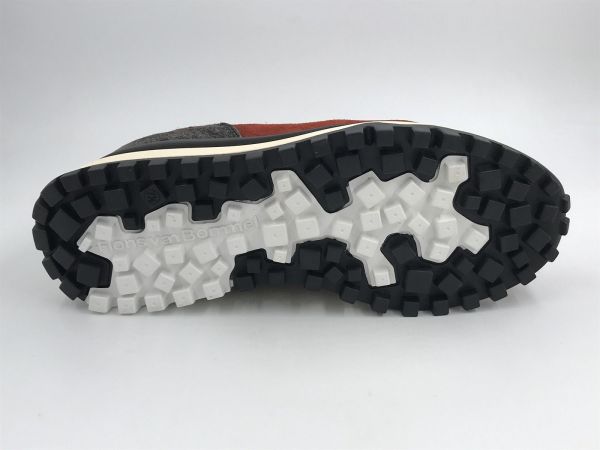 Floris her run suède oranje (SFM-10238-86-01 de gripper 01.04 orange G1/2) - Stiletto Schoenen (Oudenaarde)