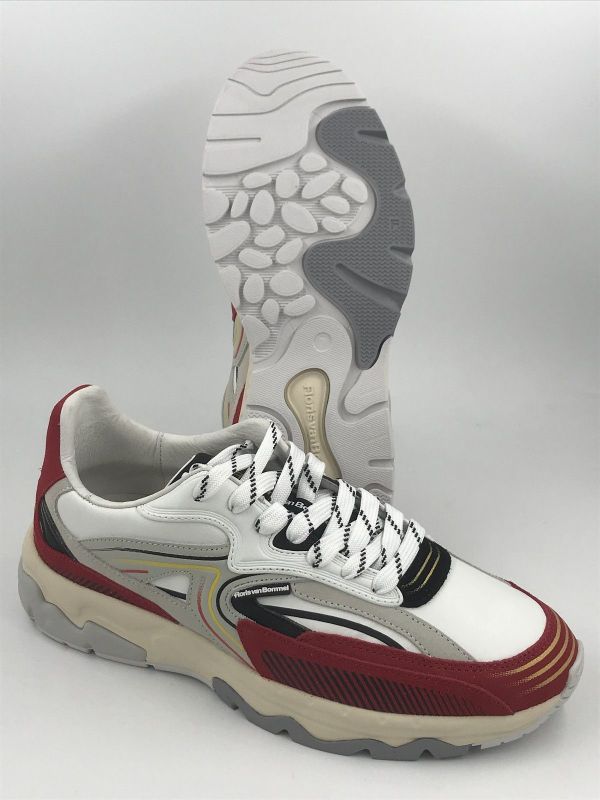 Floris her runner led blauw (SFM-10262-80-01 de rezer03.03 Red G1/2) - Stiletto Schoenen (Oudenaarde)