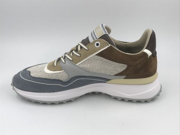 Floris her runner nubuk blauw (SFM-10139-42-05 noppi29.55 lightblue G1/2) - Stiletto Schoenen (Oudenaarde)