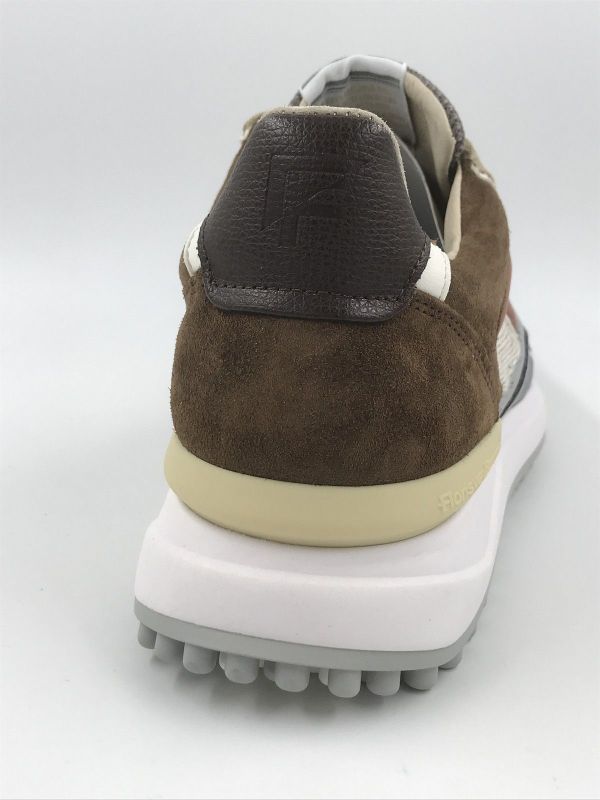 Floris her runner nubuk blauw (SFM-10139-42-05 noppi29.55 lightblue G1/2) - Stiletto Schoenen (Oudenaarde)