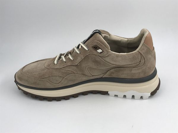 Floris her runner suède beige (SFM-10238-22-03 de gripper 01.12 light brown G1/2) - Stiletto Schoenen (Oudenaarde)