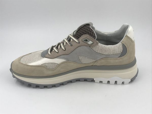 Floris her runner suède beige (SFM-10238-26-01 de gripper01.11 naturel G1/2) - Stiletto Schoenen (Oudenaarde)