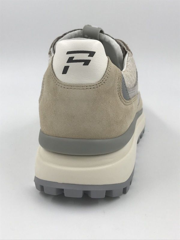Floris her runner suède beige (SFM-10238-26-01 de gripper01.11 naturel G1/2) - Stiletto Schoenen (Oudenaarde)