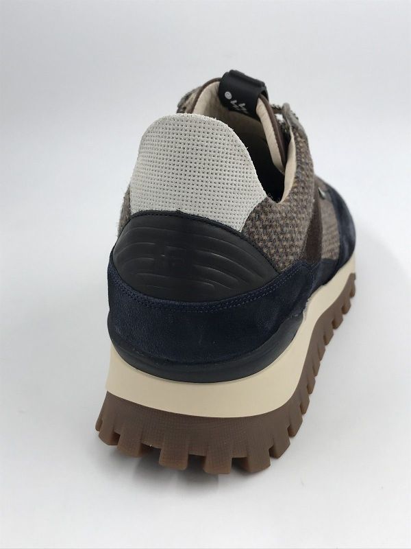 Floris her runner suède bruin (SFM-10156-20-01 de grommer 05.10 brown G1/2) - Stiletto Schoenen (Oudenaarde)