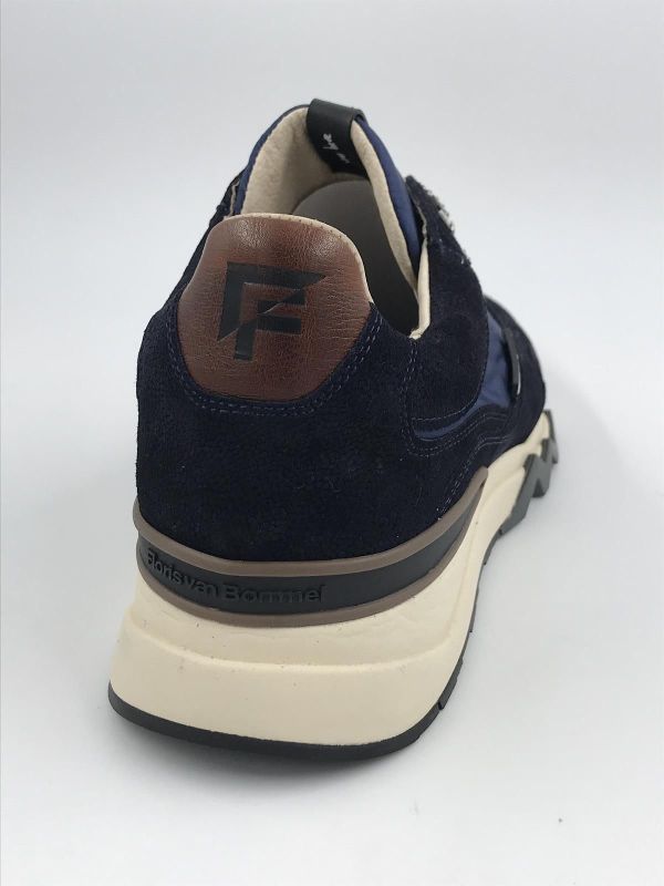 Floris her runner suède dark blue (SFM-10163-41-02 de zager 06.03 darkblue ) - Stiletto Schoenen (Oudenaarde)